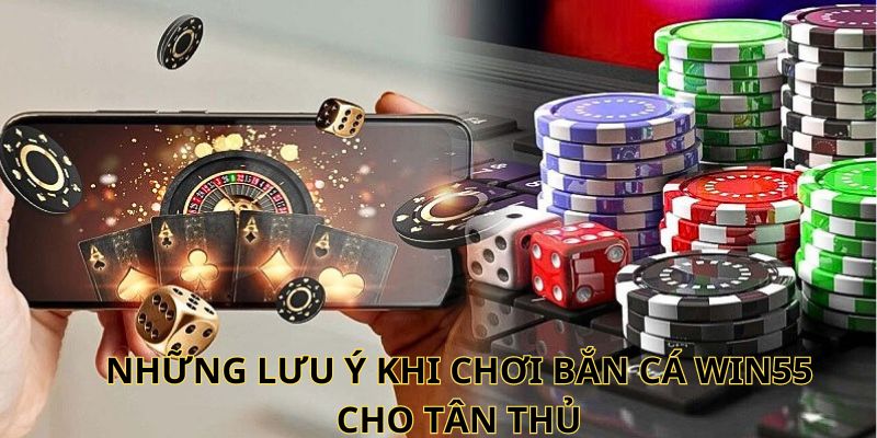 Những lưu ý khi chơi bắn cá WIN55 cho tân thủ