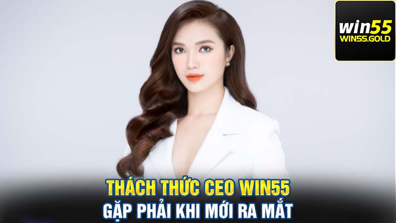 Thách thức CEO WIN55 gặp phải khi mới ra mắt